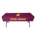 Rivalry Rivalry RV152-4600 6 ft. Central Michigan Table Cover RV152-4600